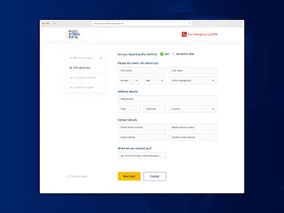 Info Page Layout blue digital graphic design info page layout menu responsive visual design web