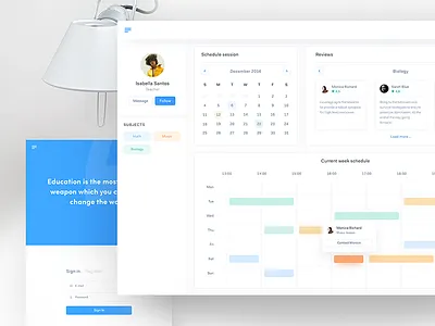 Private lessons app ✍🏻 agency homepage landing page mobile shape shapes ui ux web webdesign