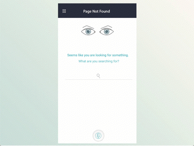404 Error Page app design application graphic design graphical user interface ui design user experience user interface design ux design ux mobile design web design