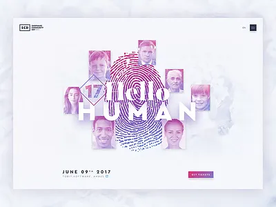 Shopware Community Day 2017 - Landingpage community ecommerce flat gradients human landingpage modern shopware shopware community day