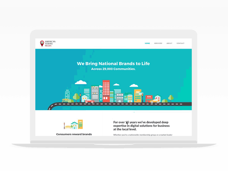Brand + Landing Page Refresh blue branding illustrated website illustration landing page mvp