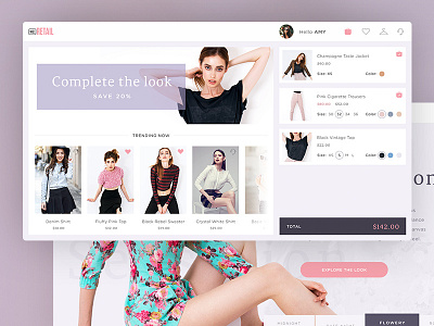 Fitting Room Screens app clothes fashion fitting interface screen shop touch tv ui ux