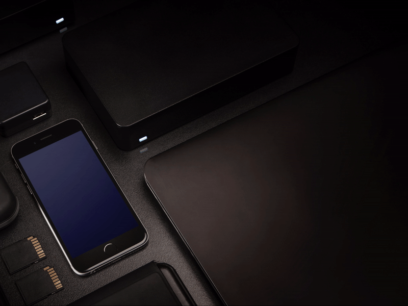 Hello Dribbble! animation connection design dtmobile remote ui ux