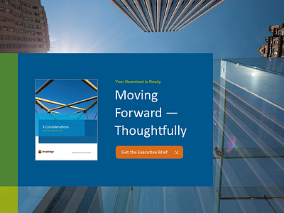 Corporate Landing Page Header landing page responsive design