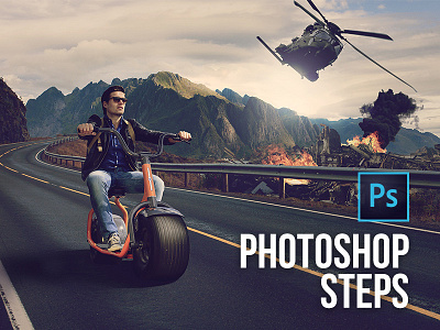 Photoshop Manipulation photoshop steps tutorial video