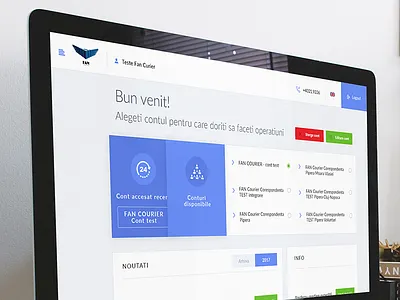 Fan Curier AWB Proposal awb curier design fan interface ui ux