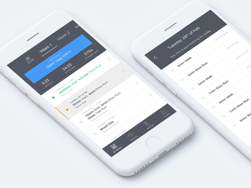 best run training app