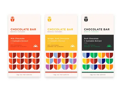 Edibles Packaging Design chocolate edibles marijuana medicinal packaging weed