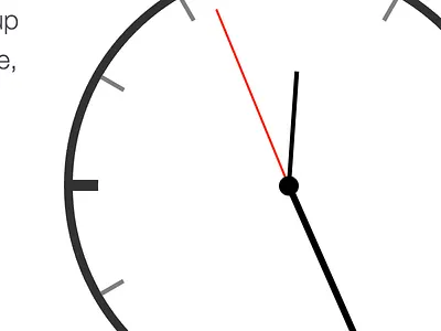 Optimized Clock clock design gray optimized speed ux