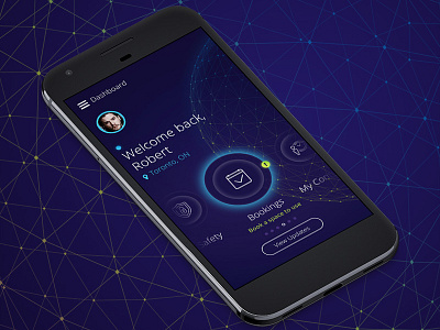 Property Management App building commercial house landing mobile app property management rental