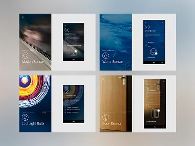 Instruction screens devices flat guide help instructions interface mobile sensor smart home ui