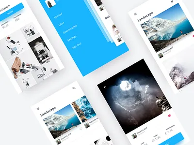 Gallery Stock Images android app categories clean gallery image ios minimal mobile simple stock ui