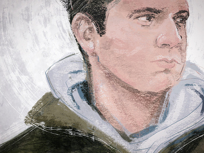 Ben beta radio digital paint face