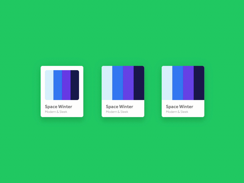 Color Palette Component color palette control interface dashboard flow framework component interaction onboarding picker concept setting ui ux web app