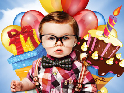 Birthday Invitation birthday child children flyer invitation kid kids birthday party