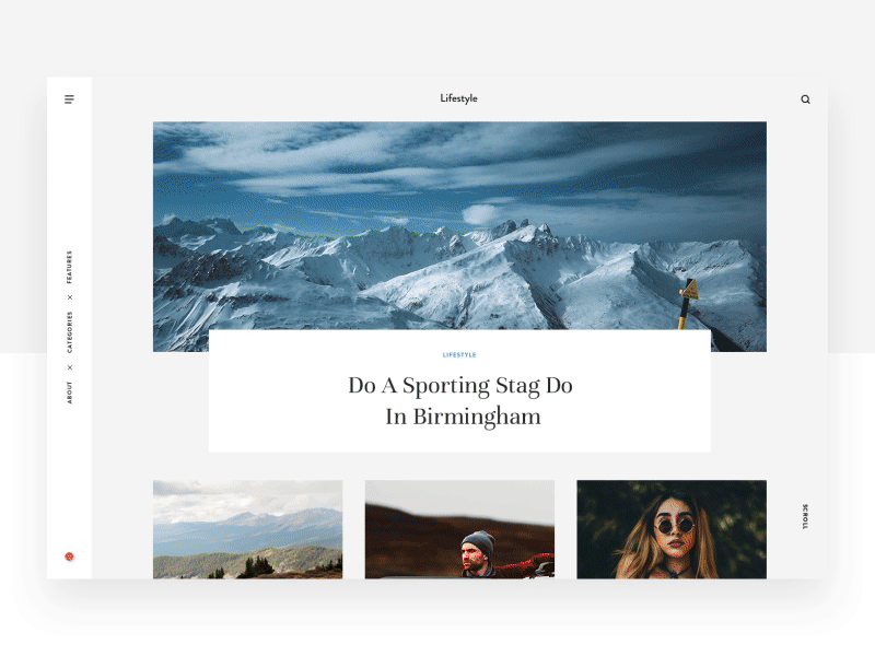 [F] Project animation app appearing article blog eleken loading search ui ux web