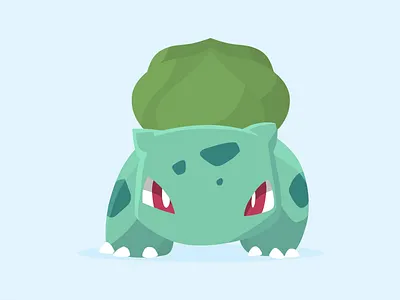 Bulbasaur — Illustration bulbasaur design illustration pokemon