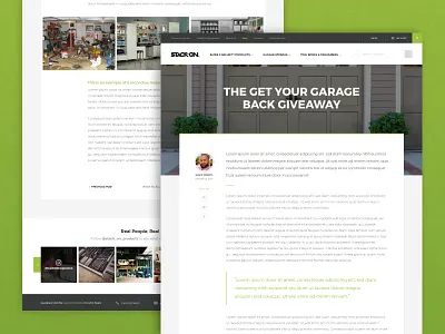 Stack-On :: Blog Post blog modern organization post safes security tools ui ux web web design