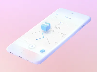 Delivery app amazon android delivery app application interaction clean ios flat design iphone 6 prototype material design online store commerce shipping user experience user interface ux ui