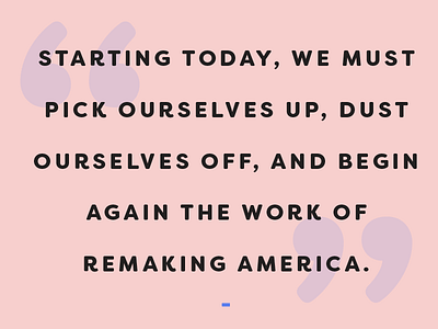 Barack Obama Quote barack obama empowerment illustration type