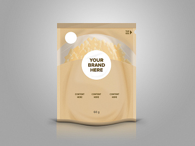 Packaging Template for Chips artwork color material creatives design designmnl identity logo manila material design packaging packaging design wip