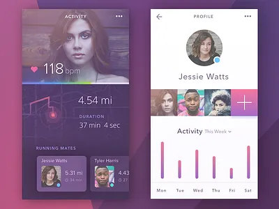 Juno Mobile - Activity fitness health ios map mobile