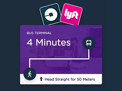 Directions Graphic app branding directions driving lyft marketing site uber