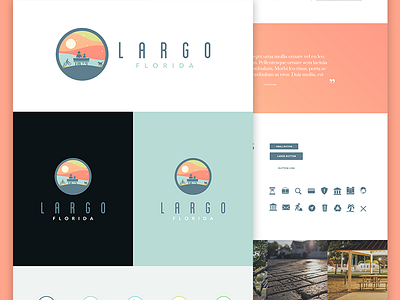 Style Guide colorful logo style guide