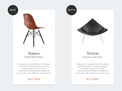 Product Card app blog commerce iphone mobile portfolio ui ux web