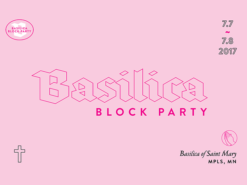 BBP concept basilica church cross neon nun