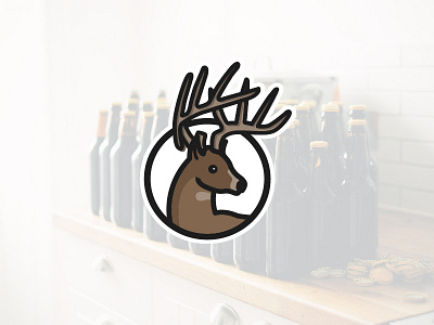 Chokfi's Craft Sodas animal austin beer branding deer identity logo logotype pen mug root simple soda