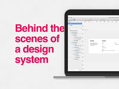 Behind the scenes of a design system design system google doc howto process product design resource sketchapp system tutorial