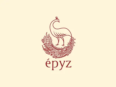 Epyz Spices bird chili epyz feathers logo peacock pepper spice spices
