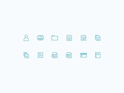 Unused Icons core icons file folder icons line icons receipt rejected icons system icons unused icons workbook