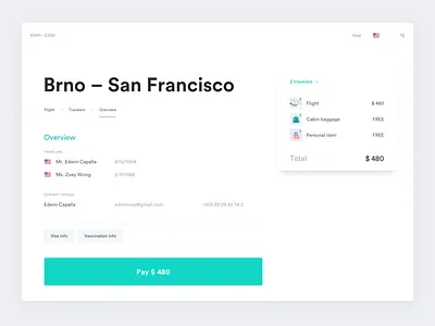 Booking Overview WIP booking buy circular flight form kiwi