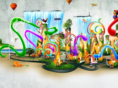 Atlanta. atlanta design illustration photo manipulation typography