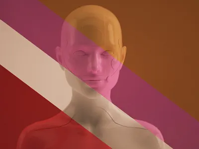 strp\\\ 3d android cinema 4d cyberpunk octane render robot scifi zbrush