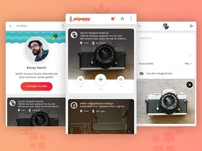 Pineappy draw giveaway mobile pineappy ui