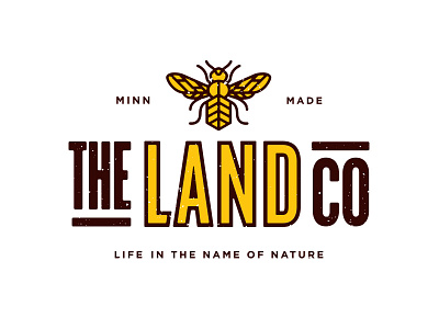 Natural Outdoors Logo Design branding design furniture honey icon identity insect logo typography