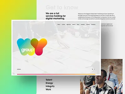 Wygroup.net frame fullscreen grid group layout responsive simple ui ux