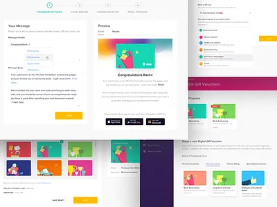 Zeta Spotlight activity admin branding chart dashboard design graph icons message optima product spotlight stats typography ui ux web webpage website zeta