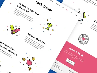 Classes Abroad About Us about us daily ui education icons illustration minimal school stamp travel web design