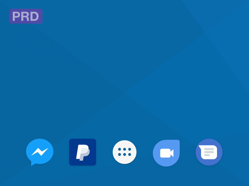 PayPal App Shortcuts PRD android animation app app shortcuts freebie paypal prd principle shortcuts