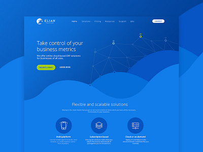 Elian erp graphic design online shop web web design website design