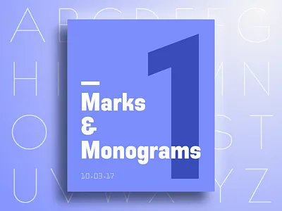 Marks and Monograms Collection collection identity logofolio logopack logos logoset logotypes marks monograms symbols