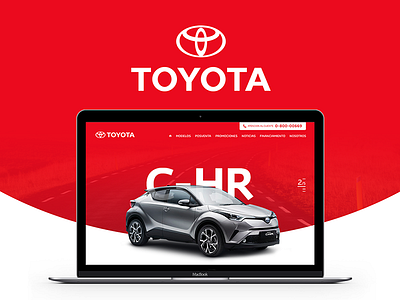 TOYOTA creative digital design direccion de arte interactive user experience uxui website