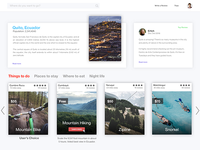 Travel Dashboard cards dashboard travel travel app travel website web