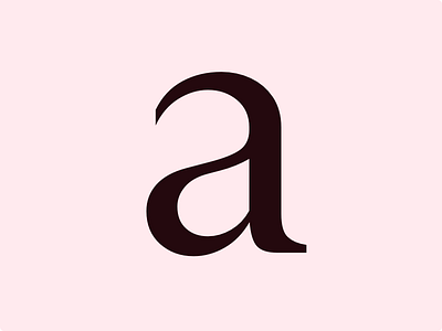 Letter “a” type type design typeface