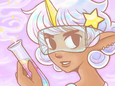 Witchsona Zine Cover - 2015 comic cute illustration