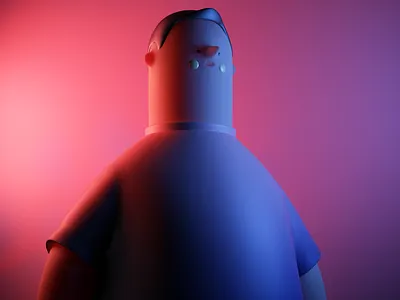 PERSONA 3d character man persona render seÑor